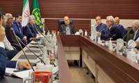 جلسه اعضای محترم اتحادیه دامداران ایران و انجمن صنفی گاوداران با معاون محترم وزیر در امور تولیدات دامی